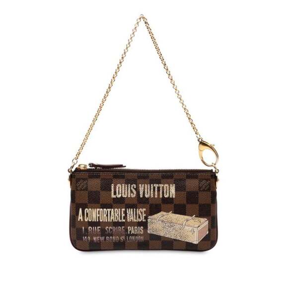 Louis Vuitton Handbags - LOUIS VUITTON Brown Damier Pochette Shoulder Bag
